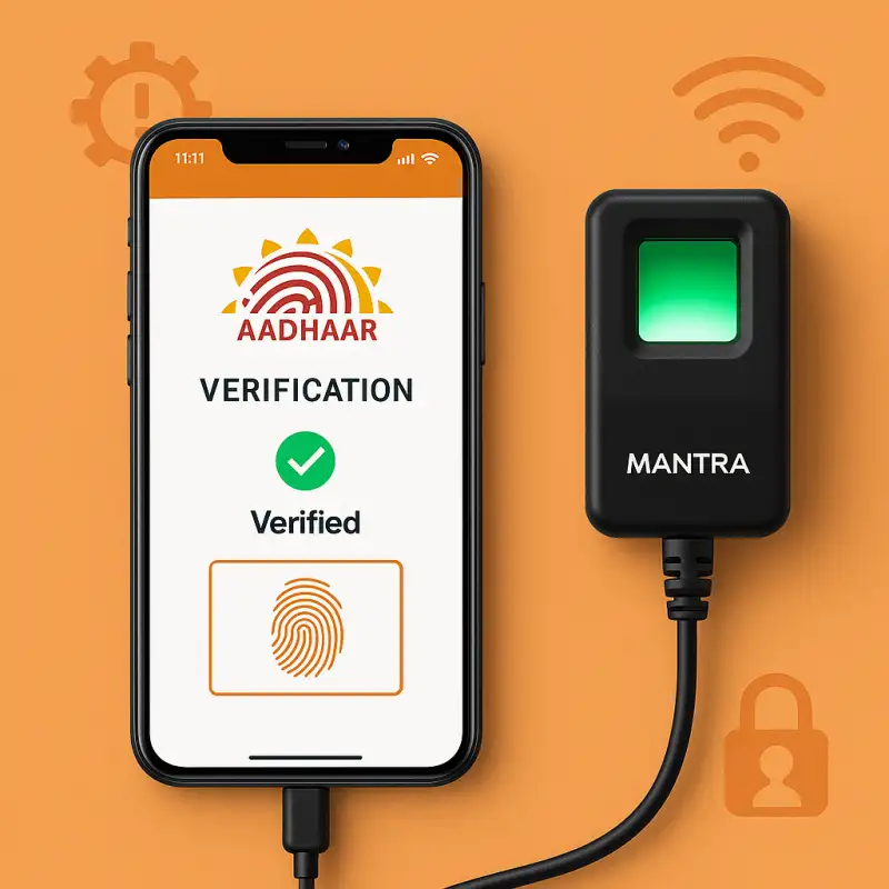Mantra Device Not Working in Mobile
